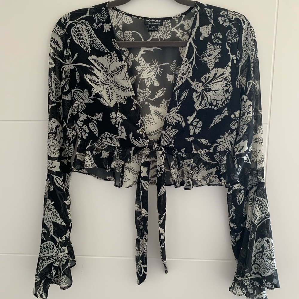 Hommage Los Angeles Floral Top